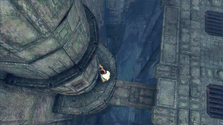 Reach the main level of the first chamber - Cross two chambers with rotating guards | Walkthrough - Walkthrough - The Last Guardian Game Guide