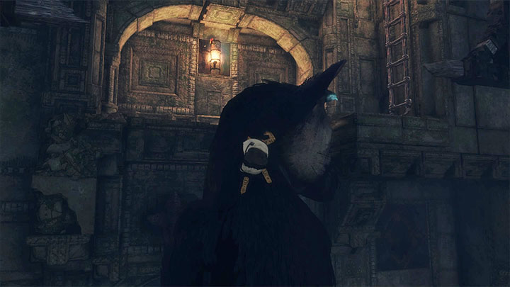 Jump over to the balcony after Trico comes close enough - Cross two chambers with rotating guards | Walkthrough - Walkthrough - The Last Guardian Game Guide