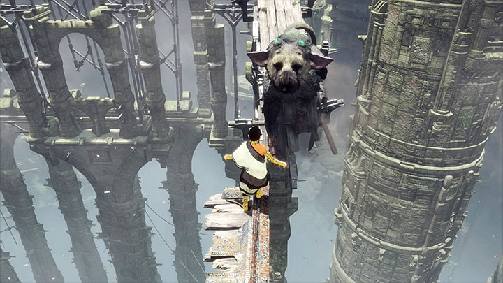 1 - Walk over the big scaffolding | Walkthrough - Walkthrough - The Last Guardian Game Guide