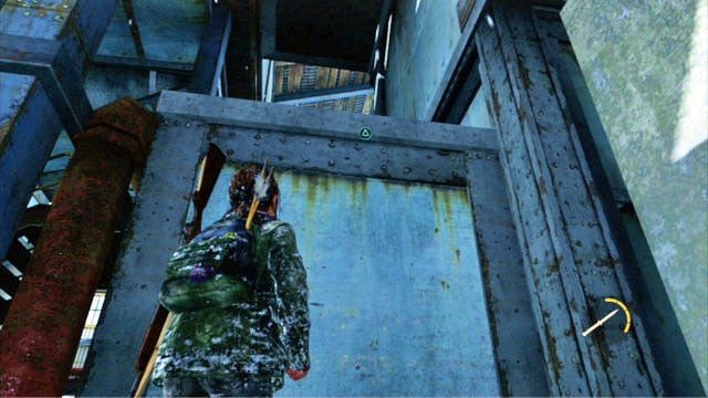 You now need to get to a higher floor and throw down the ladder for your companion to use - The Last of Us: The Hunt, Lakeside Resort Walkthrough - Lakeside Resort - The Last of Us Guide