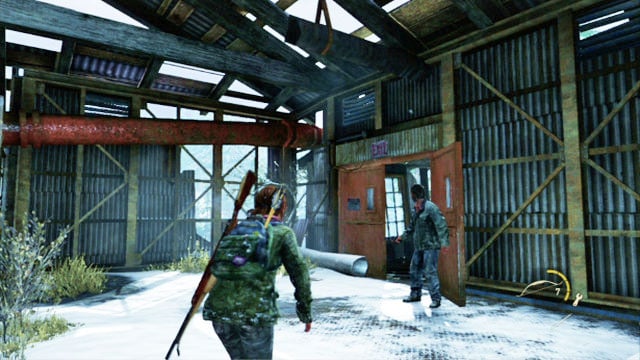 David will pick it up and you will be able to continue together - The Last of Us: The Hunt, Lakeside Resort Walkthrough - Lakeside Resort - The Last of Us Guide