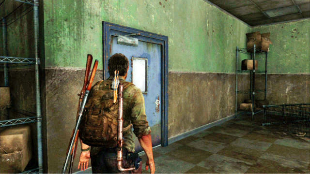 Inside, you will find a lot of items and a door that can be opened with a knife - The Last of Us: Financial District, Pittsburgh Walkthrough, map - Pittsburgh - The Last of Us Guide