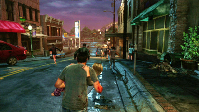 You need to run ahead to lose the beasts behind you - The Last of Us: Prologue Walkthrough - Prologue - The Last of Us Guide