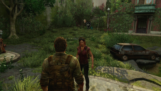 After a short conversation with your companion (triangle) you will be able to keep going - The Last of Us: Beyond the Wall, The Quarantine Zone Walkthrough, map - The Quarantine Zone - The Last of Us Guide