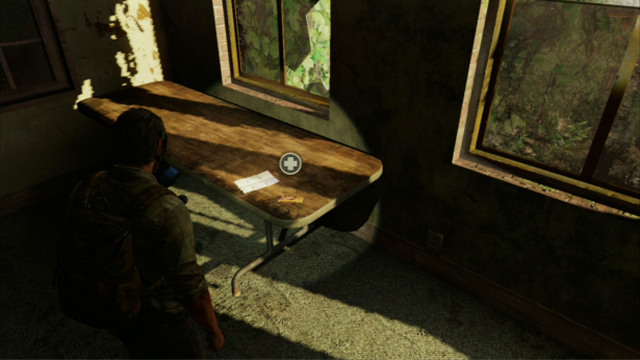 Do this, however, after you search the area to the left - The Last of Us: Beyond the Wall, The Quarantine Zone Walkthrough, map - The Quarantine Zone - The Last of Us Guide