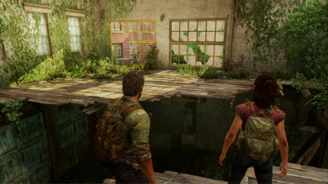 Once inside, climb up and approach the wide gap - The Last of Us: Beyond the Wall, The Quarantine Zone Walkthrough, map - The Quarantine Zone - The Last of Us Guide