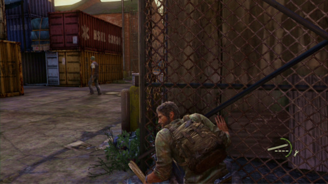 After youve eliminated both of them, return to the beginning and go left - The Last of Us: The Slum, The Quarantine Zone Walkthrough, map - The Quarantine Zone - The Last of Us Guide