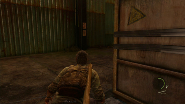 The third one is waiting for you behind the nearby crates - The Last of Us: The Slum, The Quarantine Zone Walkthrough, map - The Quarantine Zone - The Last of Us Guide