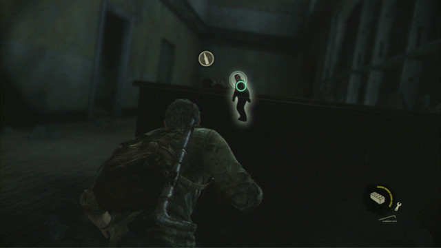 Take cover there, behind the barricade, and wait for the next enemy - The Last of Us: Downtown, The Outskirts Walkthrough, map - The Outskirts - The Last of Us Guide