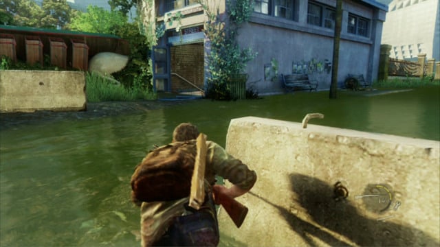 As soon as you deal with the last one of them, leave into the open and run up to the stairs leading to the metro station - The Last of Us: The Capitol Building, The Outskirts Walkthrough, map - The Outskirts - The Last of Us Guide