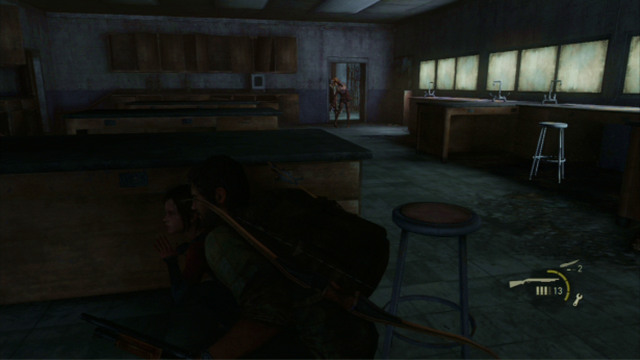 Now you need to get to the other entrance to the room (on the right) - The Last of Us: High School Escape, Bills Town Walkthrough, map - Bills Town - The Last of Us Guide