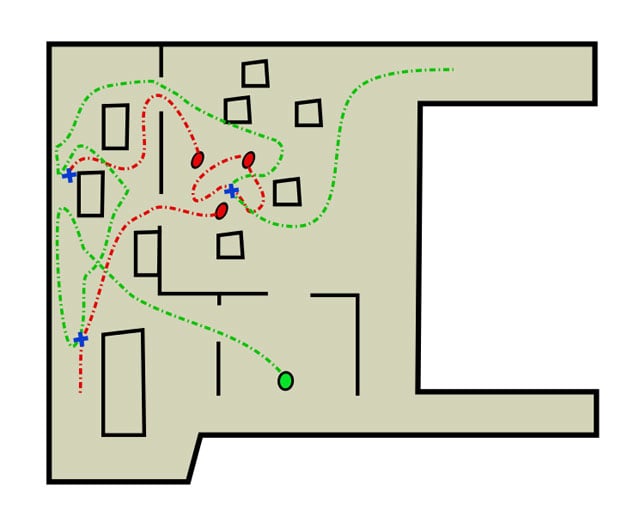 Legend - The Last of Us: Alone and Forsaken, Pittsburgh Walkthrough, map - Pittsburgh - The Last of Us Guide