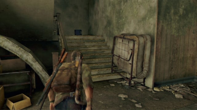 When you are upstairs, keep going to the left - The Last of Us: Hotel Lobby, Pittsburgh Walkthrough, map - Pittsburgh - The Last of Us Guide