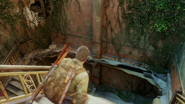 Once you collect everything, return to the corridor and go left - The Last of Us: Hotel Lobby, Pittsburgh Walkthrough, map - Pittsburgh - The Last of Us Guide