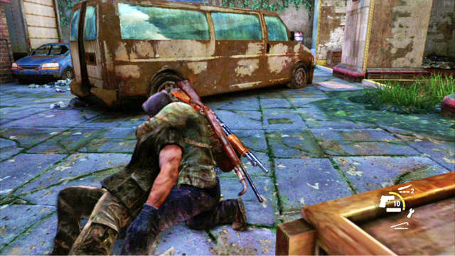 A moment later, another one will come by - The Last of Us: Escape the City, Pittsburgh Walkthrough - Pittsburgh - The Last of Us Guide