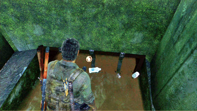 There are some materials and some spares there - The Last of Us: Sewers, The Suburbs Walkthrough - The Suburbs - The Last of Us Guide