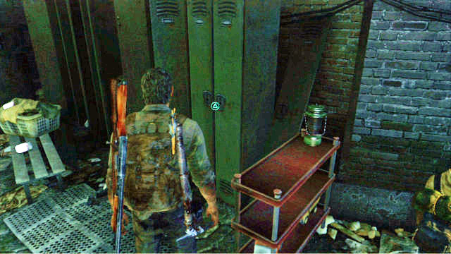 Do not worry about it and search through the room at the end of the tunnel - The Last of Us: Sewers, The Suburbs Walkthrough - The Suburbs - The Last of Us Guide