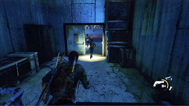 Go ahead and you will rejoin with Ellie - The Last of Us: Sewers, The Suburbs Walkthrough - The Suburbs - The Last of Us Guide