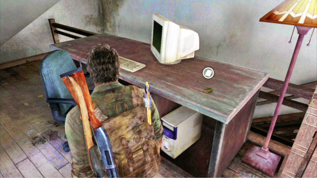 To open it, find a matchbook in the attic - The Last of Us: Suburbs, The Suburbs Walkthrough - The Suburbs - The Last of Us Guide