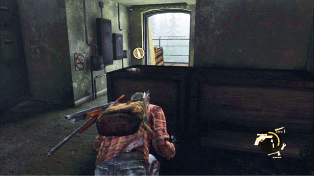 The enemies are waiting for you to your right - The Last of Us: Hydroelectric Dam, Tommys Dam Walkthrough - Tommys Dam - The Last of Us Guide