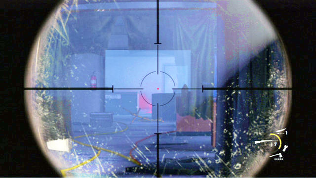 More bandits will come from the opposite end of the corridor - The Last of Us: Science Building, The University Walkthrough - The University - The Last of Us Guide