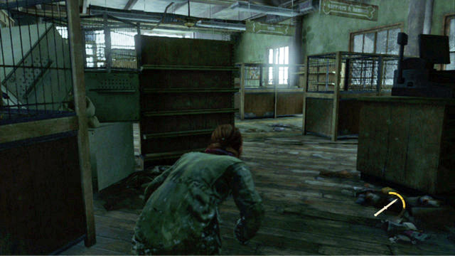 Go to the left and jump through the window to the neighboring building - The Last of Us: Cabin Resort, Lakeside Resort Walkthrough - Lakeside Resort - The Last of Us Guide