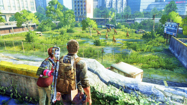 When Ellie stops, talk to her after you stand to her left - The Last of Us: Highway Exit, Bus Depot Walkthrough - Bus Depot - The Last of Us Guide