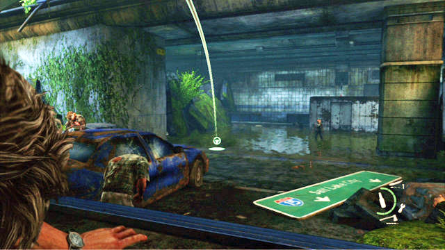 Once at the other side, keep to the left wall - The Last of Us: Underground Tunnel, Bus Depot Walkthrough, map - Bus Depot - The Last of Us Guide