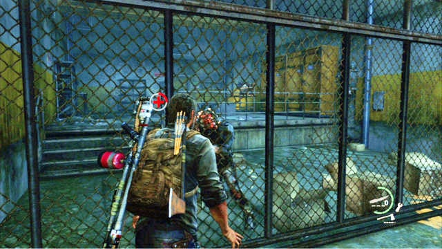 As you proceed ahead, you will reach a closed gate - The Last of Us: Underground Tunnel, Bus Depot Walkthrough, map - Bus Depot - The Last of Us Guide
