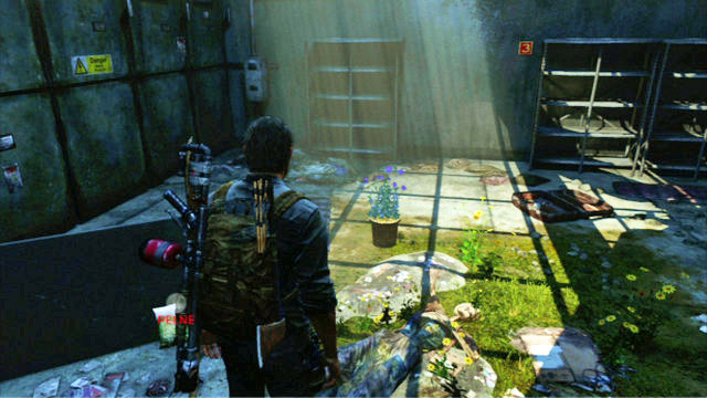 After you reach an abandoned corridor, check out the door to the right - The Last of Us: Underground Tunnel, Bus Depot Walkthrough, map - Bus Depot - The Last of Us Guide