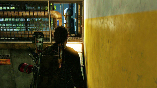 Climb to a higher floor there and get to the other side of the location through the ventilation shaft - The Last of Us: Underground Tunnel, Bus Depot Walkthrough, map - Bus Depot - The Last of Us Guide