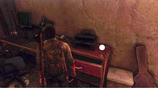 Go to the backroom of the store to find the note - The Last of Us: Bills Town, Artifacts and pendants - Artifacts and pendants - The Last of Us Guide