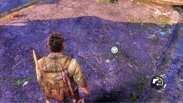 The pendant is on the top of the pole - The Last of Us: Bills Town, Artifacts and pendants - Artifacts and pendants - The Last of Us Guide