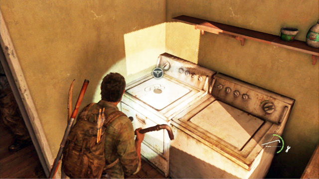 The pendant is in the small laundry - The Last of Us: Bills Town, Artifacts and pendants - Artifacts and pendants - The Last of Us Guide