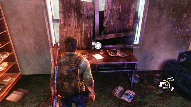 In one of the rooms, you will find the note - The Last of Us: Bills Town, Artifacts and pendants - Artifacts and pendants - The Last of Us Guide