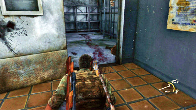 Sneak up to the first enemy and kill him quietly - The Last of Us: Financial District, Escape the City, Artifacts and pendants - Artifacts and pendants - The Last of Us Guide