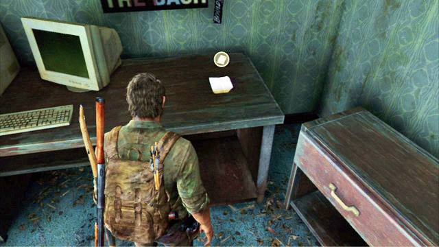 The note is on the desk on the first floor - The Last of Us: Suburbs - Suburbs, Artifacts and pendants - Artifacts and pendants - The Last of Us Guide