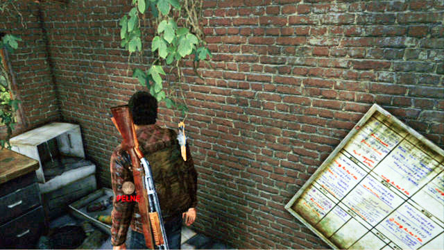Inside, there is the map on the wall - The Last of Us: Tommys Dam, Artifacts and pendants - Artifacts and pendants - The Last of Us Guide