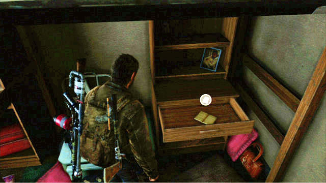 Climb up to the second floor of the building and search through the rooms to the left - The Last of Us: The University, Artifacts and pendants - Artifacts and pendants - The Last of Us Guide