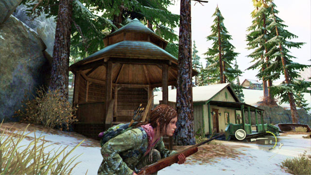 Right after you finish the horseback escape, you will walk inside a cottage - The Last of Us: Lakeside Resort, Artifacts and pendants - Artifacts and pendants - The Last of Us Guide