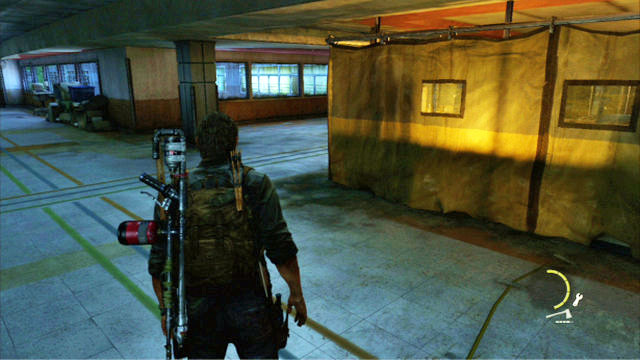 While going ahead, you should notice a big tent - The Last of Us: Firefly Lab, Artifacts and pendants - Artifacts and pendants - The Last of Us Guide
