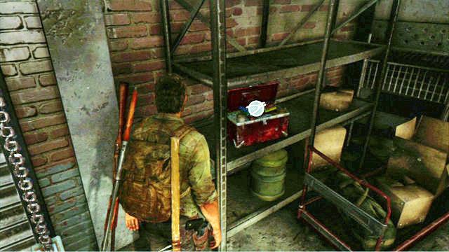 The set of tools is in the bandits garage - The Last of Us: Pittsburgh, Training manuals, tools - Training manuals and tools - The Last of Us Guide