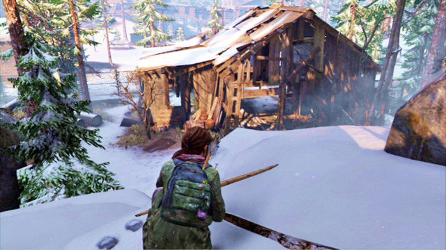As you follow the wounded deer, you will reach a chalet - The Last of Us: Lakeside Resort, Comic Books - Comic Books - The Last of Us Guide