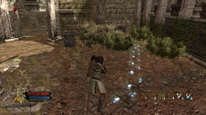 Jump out through the window on the right to the courtyard - Main Gate - p. 2 - Chapter 1 - The Lord of the Rings: War in the North - Game Guide and Walkthrough