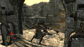 Get upstairs and go past the archers - Inner Wards - p. 1 - Chapter 1 - The Lord of the Rings: War in the North - Game Guide and Walkthrough