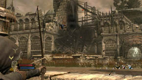 Fight until the elven brothers unlock the gate - Inner Wards - p. 1 - Chapter 1 - The Lord of the Rings: War in the North - Game Guide and Walkthrough