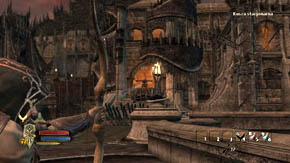 Before you cross the bridge, search this place - The Citadel - Chapter 1 - The Lord of the Rings: War in the North - Game Guide and Walkthrough