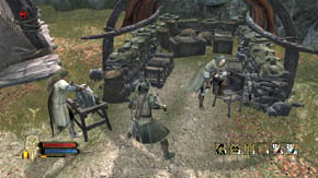 You'll begin the second chapter near Halbarad - Sarn Ford - Chapter 2 - The Lord of the Rings: War in the North - Game Guide and Walkthrough