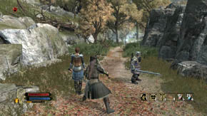 Run into the large tent on the left - Sarn Ford - Chapter 2 - The Lord of the Rings: War in the North - Game Guide and Walkthrough