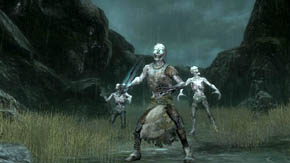 Head for the door destroying the shrines on this and on the other side - The Barrow-downs - p. 1 - Chapter 2 - The Lord of the Rings: War in the North - Game Guide and Walkthrough